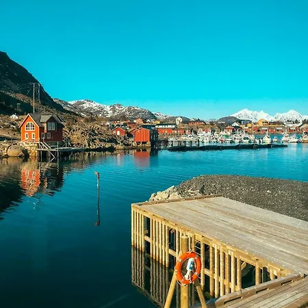Moderne Rorbu I Lofoten: Nr 80 Ferienhaus Ballstad